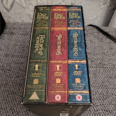 LORD OF THE RINGS MOTION PICTURE TRILOGY SPECIAL EXTENDED EDITION VERSION DVD - Image 1 of 4