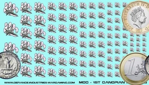 Magistracy of Canopus - 1st Canopian Fusiliers - Waterslide Decals Battletech - Picture 1 of 1
