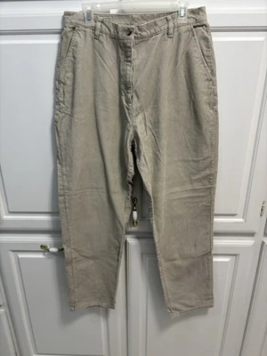 Винтажный шерстяной британский желтовато-коричневый вельвет 1964 100% хлопок женский размер 14 женский - Изображение 1 из 4