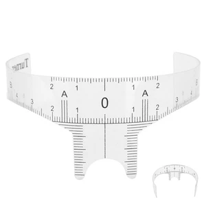 (B)Professional Eyebrow Positioning Ruler Microblading Brow Shape Design Ruler - Picture 1 of 12