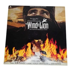 WIND AND THE LION Soundtrack 1975 1st Press LP Jerry Goldsmith AL 4048 513 - Picture 1 of 16