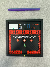 Stampa 3D The Legend of Zelda NES - bellissimi dettagli e texture!!