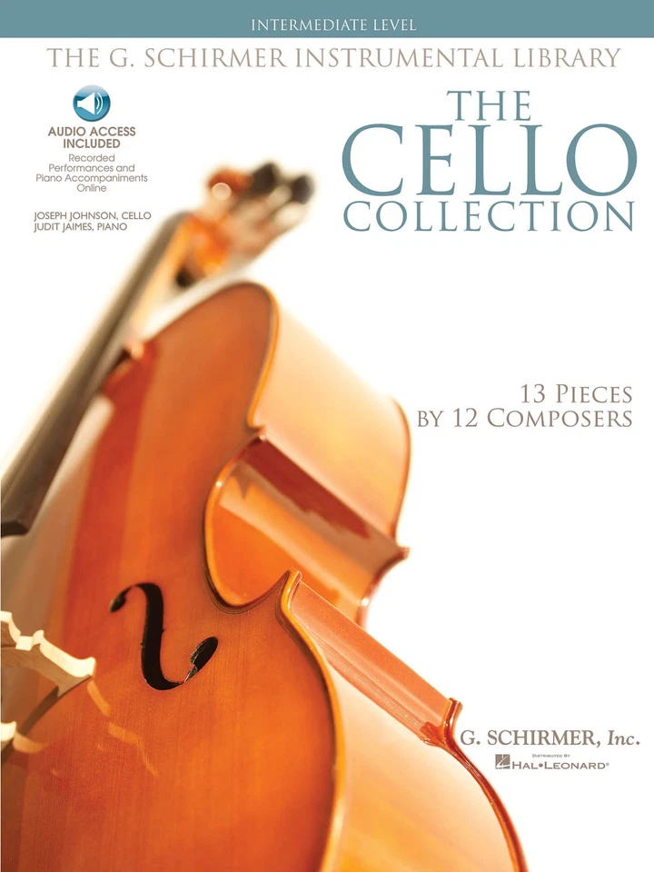 The Cello Collection Classical Sheet Music G Schirmer Book & Online Audio - Image 1 of 1
