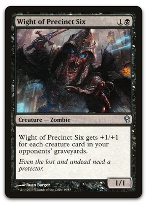 Wight of Precinct Six #46 (LP) Jace vs Vraska DDM Magic MTG - Image 1 of 2