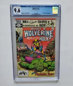 What If? #31 CGC 9.6 White Pages | Wolverine vs Hulk Marvel Key 🔥 - Picture 1 of 12