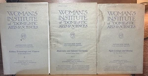 Women’s Institute of Domestic Arts & Sciences Manuals 3 Booklets 1921-1923 - Picture 1 of 1