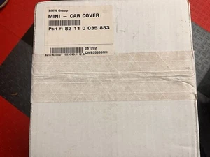 MINI COOPER OEM Car Cover 82 11 0 0 35 883 New In Box R56 2nd Gen - Picture 1 of 9