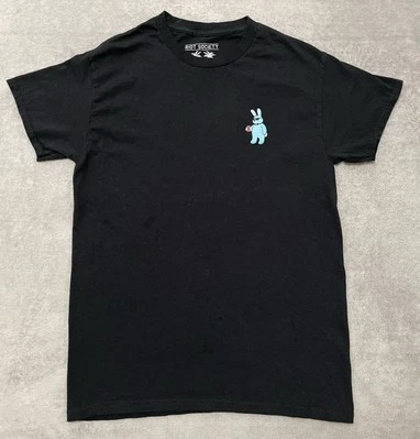 Riot Society футболка вечеринки кролик мужской размер S маленький черный короткий рукав - Изображение 1 из 4