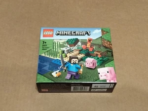 LEGO Minecraft 21177 the Creeper Ambush Minifigures Complete Set with Steve - Picture 1 of 2