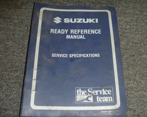 1991 Suzuki LT-F250M Quadrunner ATV Specifications Ready Reference Manual xz - Picture 1 of 11