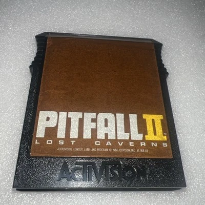 Pitfall II 2 Lost Caverns Colecovision Game Cartridge Only TESTED Rare - Image 1 of 4