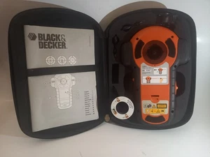 Black & Decker Bulls Eye Lazer Level And Stud Finder Sensor BDL100S with case - Picture 1 of 6