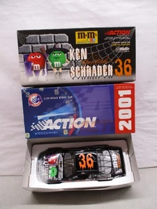 2001 Action Ken Schrader M&Ms Halloween 1/24 - Picture 1 of 3