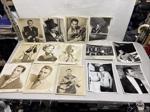 14 Jimmy Dickens King Sisters Buddy Rich Art Mooney Francis Irvin signed photos - Bild 1 von 24