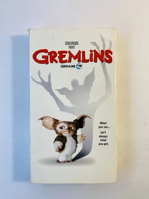 Gremlins (VHS, 1984) Steven Spielberg Christmas Horror Comedy - Image 1 of 4