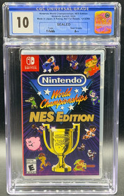 Nintendo World Championships NES Edition Nintendo Switch New CGC 10 A++ Graded