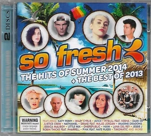 "SO FRESH: THE HITS OF SUMMER 2014/BEST OF 2013" 2x CD [Katy Perry AVICII Lorde] - Picture 1 of 2
