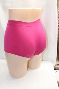 Barbie Hot Rose Pink Seamless Boyshort Panty Sissy Princess Polyamide ElastaneXL - Picture 1 of 9