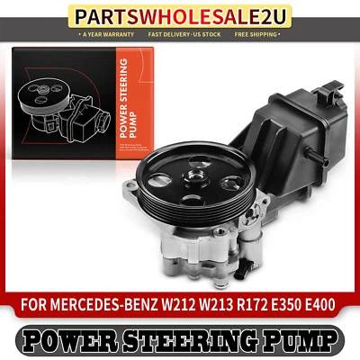 Bomba de dirección asistida con depósito para Mercedes-Benz W212 R172 E350 E400 SLK300 Foto 1 de 4