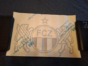 FC ZÜRICH Autoaufkleber FCZ Logo Silber - Bild 1 von 3
