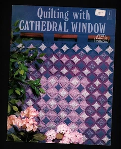 VNTG Quilting with Cathedral Window Patterns 1983 Elaine De Lancey Shinners - Picture 1 of 1