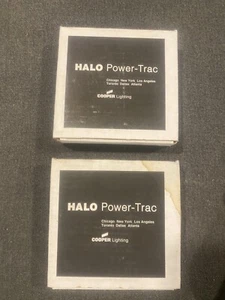 Lot Of 2 Halo Power-Trac L992mb 5" Pendant Assembly Cooper - Picture 1 of 5