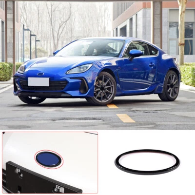 Anillo decorativo ABS negro insignia logotipo coche delantero para Toyota 86/Subaru BRZ 2022 Foto 1 de 4