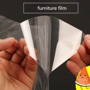2mil Transparent Glossy Furniture Protection Film Table Sticker 60inx39in - Picture 1 of 12