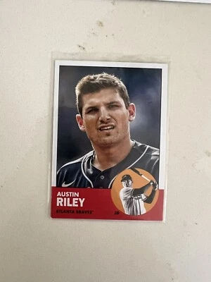 Austin Riley Atlanta Braves 2022 Topps Archives "1963 Design" #40 - Image 1 of 2