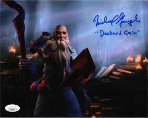 MICHAEL GOUGH Authentic Hand-Signed "DIABLO - Deckard Cain" 8x10 Photo (JSA COA) - Picture 1 of 2
