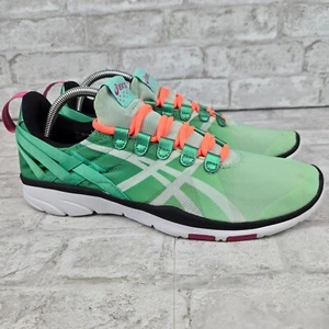 Asics Gel Fit Sana Damen CrossTraining Laufschuhe Grün Pink Größe 11 S465N - Bild 1 von 14