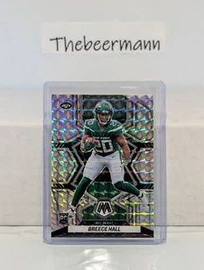 2022 Panini Mosaic Breece Hall RC Silver Mosaic Prizm #283 New York Jets - Picture 1 of 2