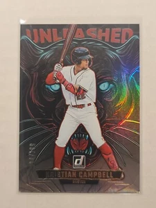2025 Donruss Unleashed Kristian Campbell #5 Holo Parallel 134/199 Boston Red Sox - Picture 1 of 2