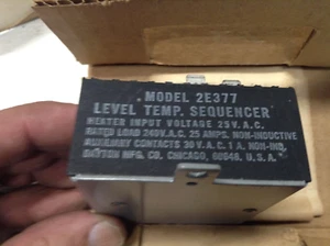 NEW DAYTON 2E377 AUXILIARY CONTACTS SEQENCER HEATER INPUT - Picture 1 of 3