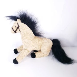 Douglas hellbraunes Pferd Plüschtier schwarze Mähne Spielzeug Stofftier 12 Zoll Pony liegend weich - Bild 1 von 17