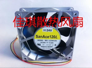 Ventilador 1 PIEZA SANYO 9GL1224H101 DC 24v 0.22A 12038 12CM 3 pines - Imagen 1 de 2
