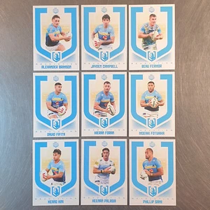 2024 NRL Revolution Gold Coast Titans Base Team Set 9 Cards - Bild 1 von 2