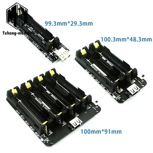 18650 Battery Shield V8 Mobile Power Bank 3/5V WiFi Board For ESP32 ESP8266 A2TM - Picture 1 of 18