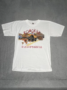 Vtg Y2K Roadkill California Animal Crossing Road T-Shirt Men Large Single Stitch - Picture 1 of 14
