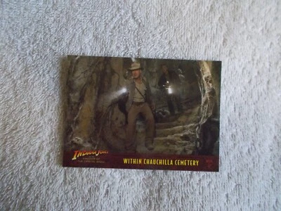 Indiana Jones & Kingdom of the Crystal Skull: CHAUCHILLA CEMETERY #41 Trade Card - Image 1 of 2