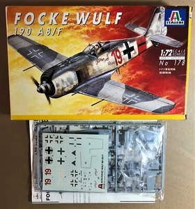 ITALERI 178 - FOCKE WULF 190 A8/F - 1/72 PLASTIC KIT - Picture 1 of 1