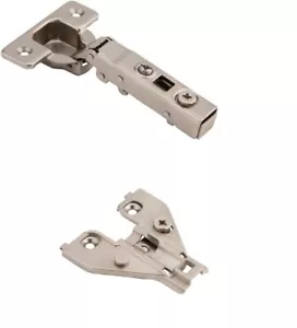 110 Degree Soft Close Full Overlay Clipon Adjustable Face Frame Hinge - Picture 1 of 3