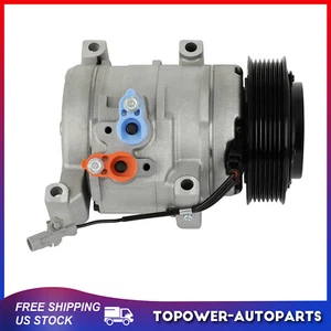 AC A/C Compressor And Clutch For Scion tC 2.4L 2007-2008 2009 2010 10S15C - Picture 1 of 7