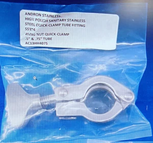 Andron Flügelmutter Schnellklemme 0,5" & 0,75" Rohr AC13HH4075 - NEU Versiegelte Packung mit 1 - Bild 1 von 9