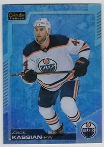 2020-21 OPC Platinum Zack Kassian Arctic Freeze Card #84 Edmonton Oilers 78/99 - Bild 1 von 2
