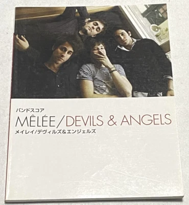 Melee Devils & Angels Band Score Japan Guitar Bass Drums Vocal TAB Music Book - Image 1 of 4