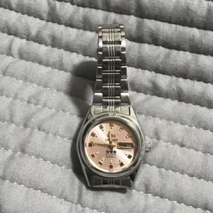 ORIENT Crystal 21 Jewels Automatic Women's Watch Color Silver Analog From Japan - Picture 1 of 4