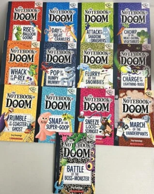 The Notebook of Doom Books 1-13 By Troy Cummings Brand New No Box - Image 1 of 2