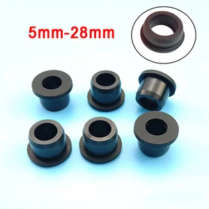 Ojal de goma de silicona enchufe ciego abierto cable bung cable Protect Tidy 5 mm-28 mm - Imagen 1 de 6