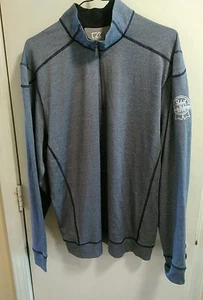 Cerveza Pabst Blue Ribbon de Cutter & Buck Dry Tec manga larga media cremallera talla grande - Imagen 1 de 4